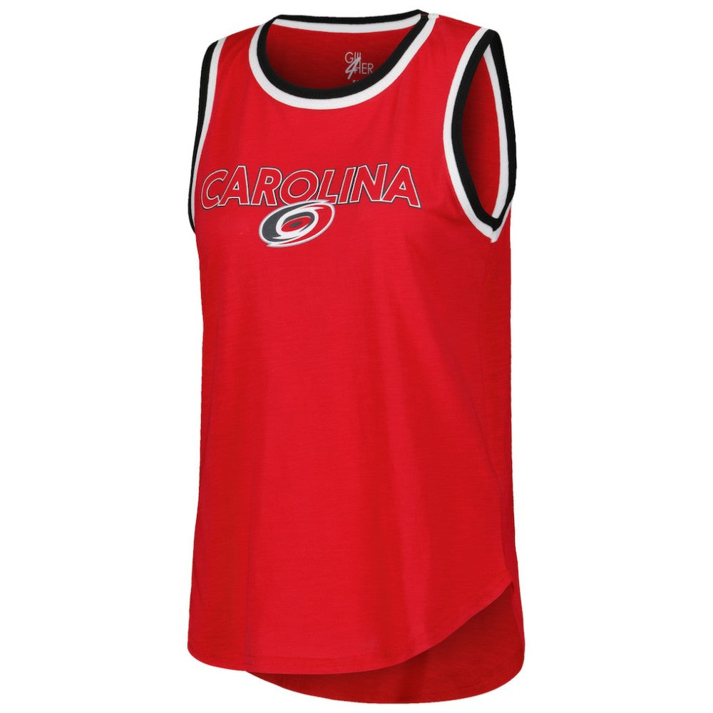 Carolina Hurricanes G-III 4Her by Carl Banks Women's Strategy Tank Top - Red | NHL online