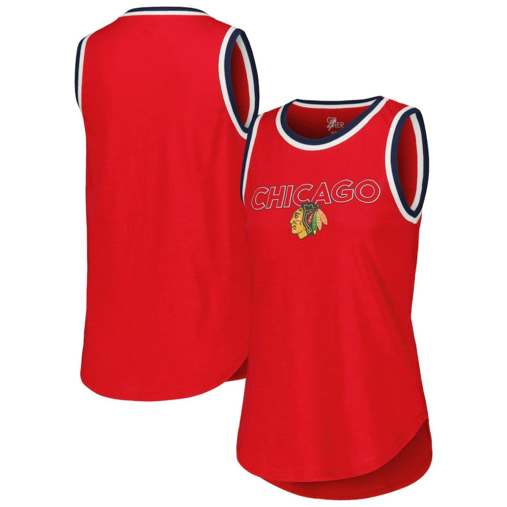 Chicago Blackhawks G-III 4Her by Carl Banks Women's Strategy Tank Top - Red | NHL near me
