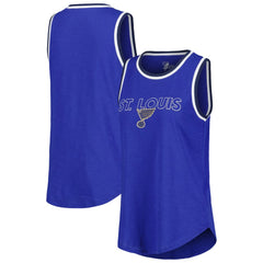 St. Louis Blues G-III 4Her by Carl Banks Women's Strategy Tank Top - Blue | NHL Lifestyle