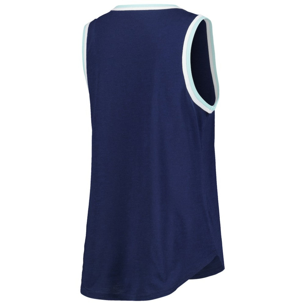 Seattle Kraken G-III 4Her by Carl Banks Women's Strategy Tank Top - Deep Sea Blue | NHL discount