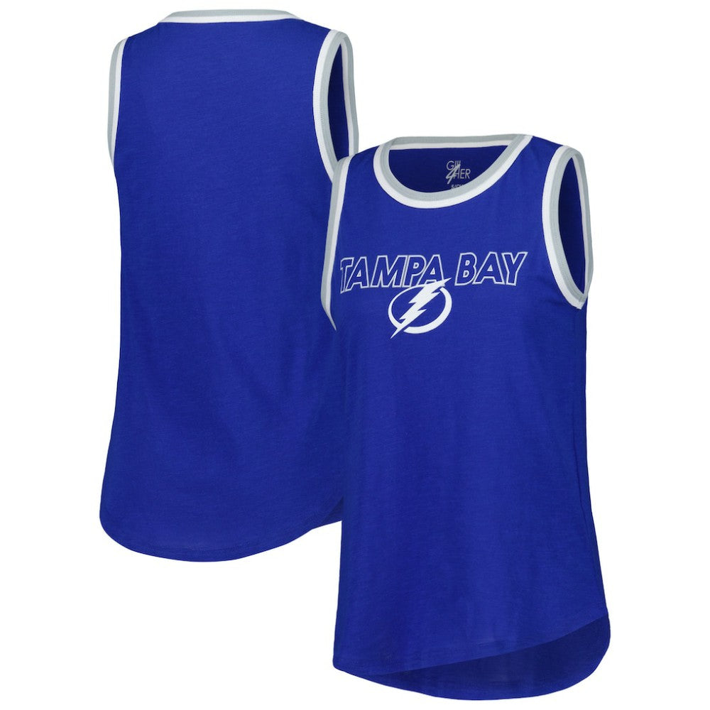 Tampa Bay Lightning G-III 4Her by Carl Banks Women's Strategy Tank Top - Blue | NHL discount