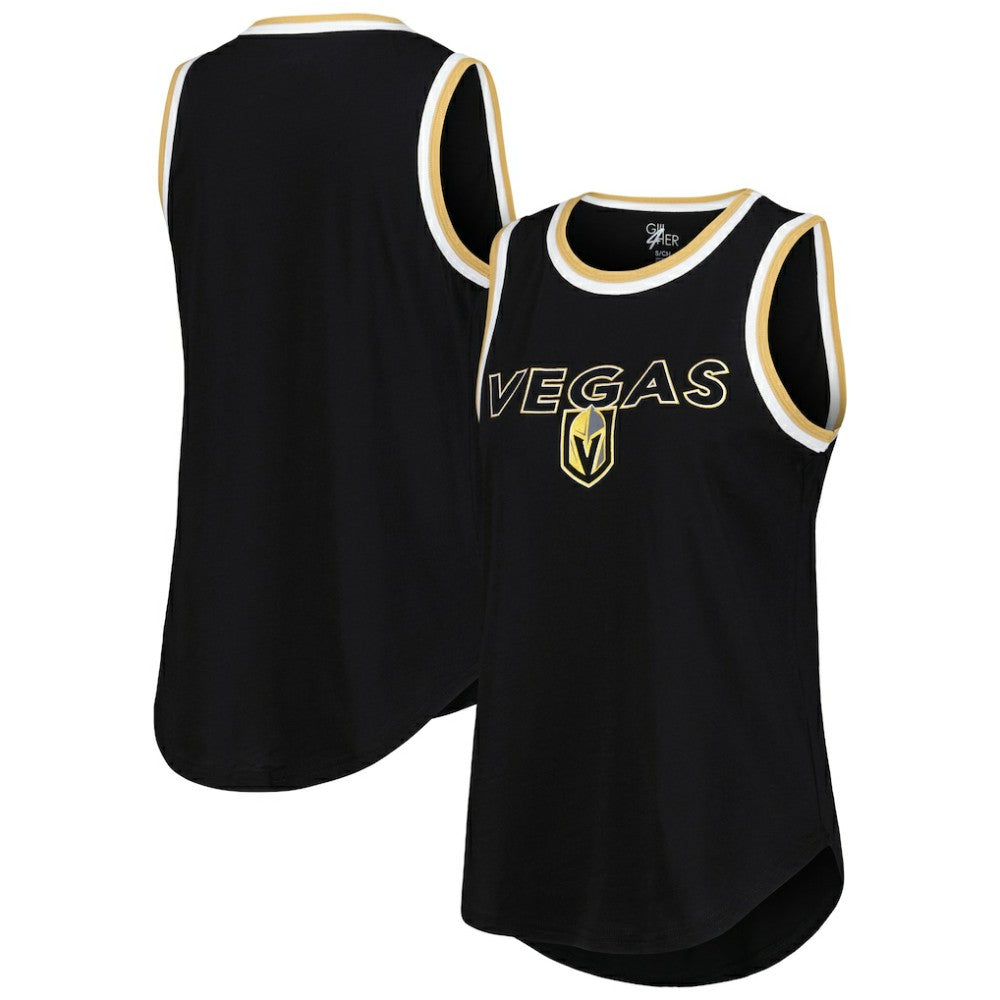 Vegas Golden Knights G-III 4Her by Carl Banks Women's Strategy Tank Top - Black | NHL on sale