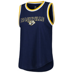 Nashville Predators G-III 4Her by Carl Banks Women's Strategy Tank Top - Navy | NHL online