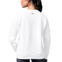 New York Rangers MSX by Michael Strahan Women's Millie Raglan Pullover Sweatshirt - White | NHL online