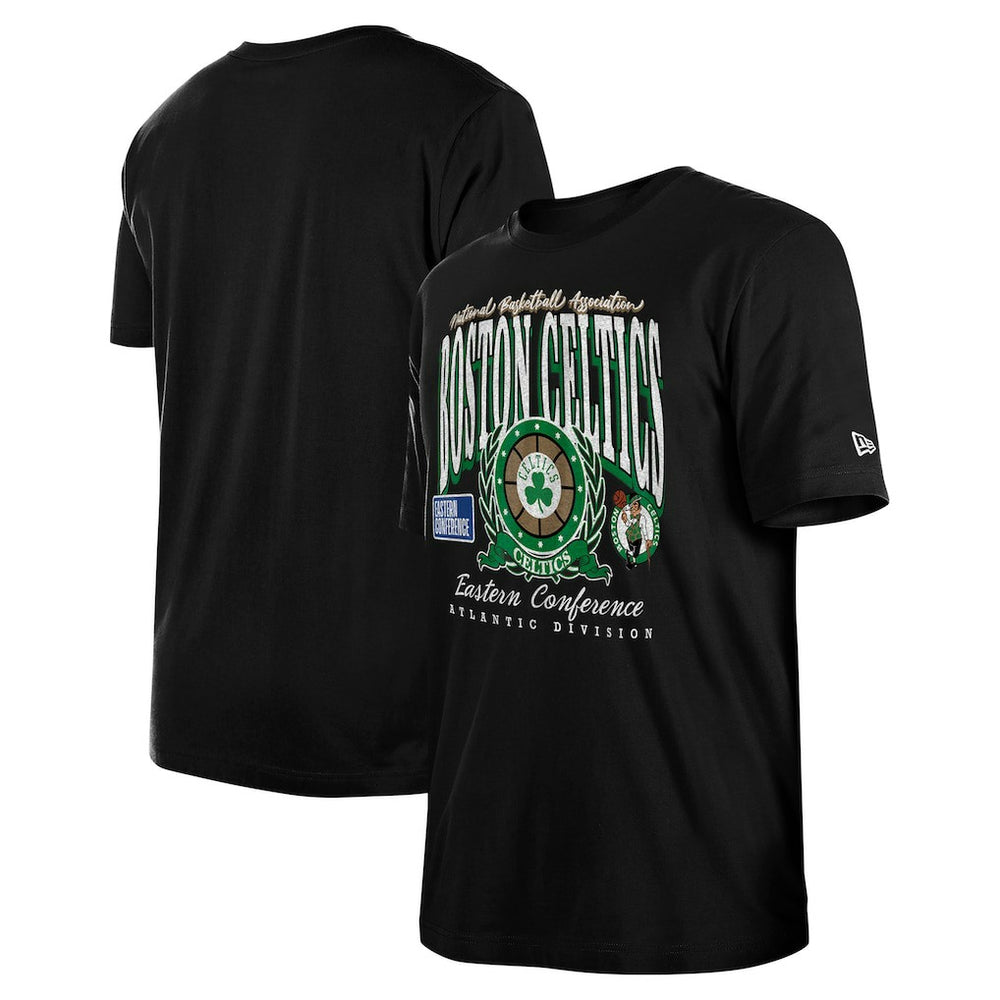New Era Boston Celtics Unisex Oversized Essentials Boxy T-Shirt Black