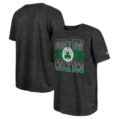 New Era Boston Celtics Enzyme Washed Oversized T-Shirt Black