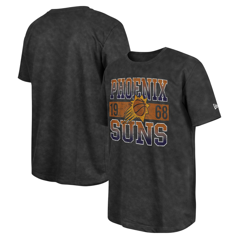 New Era Phoenix Suns Enzyme Washed Oversized T-Shirt Black