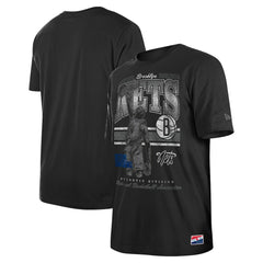 New Era Brooklyn Nets Enzyme Wash Oversized T-Shirt Black