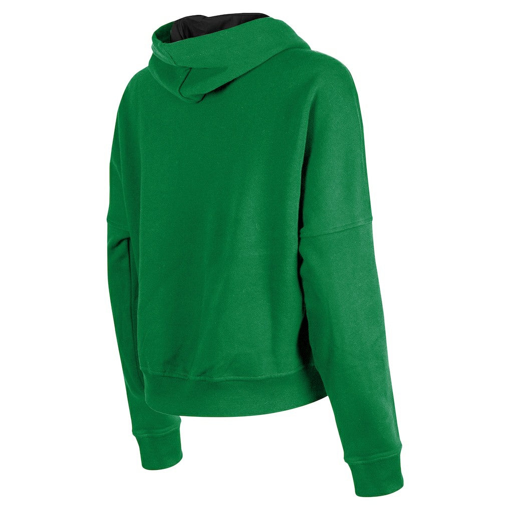 New Era Boston Celtics Women's Boxy Pullover Hoodie Kelly Green