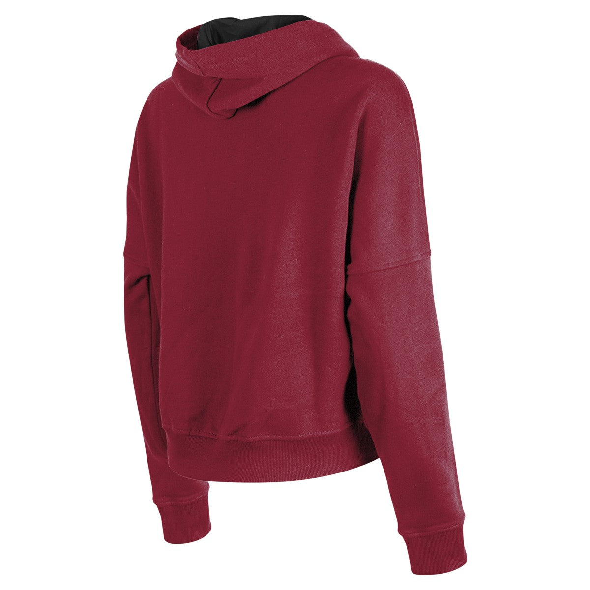 New Era Miami Heat Women's Boxy Pullover Hoodie Red