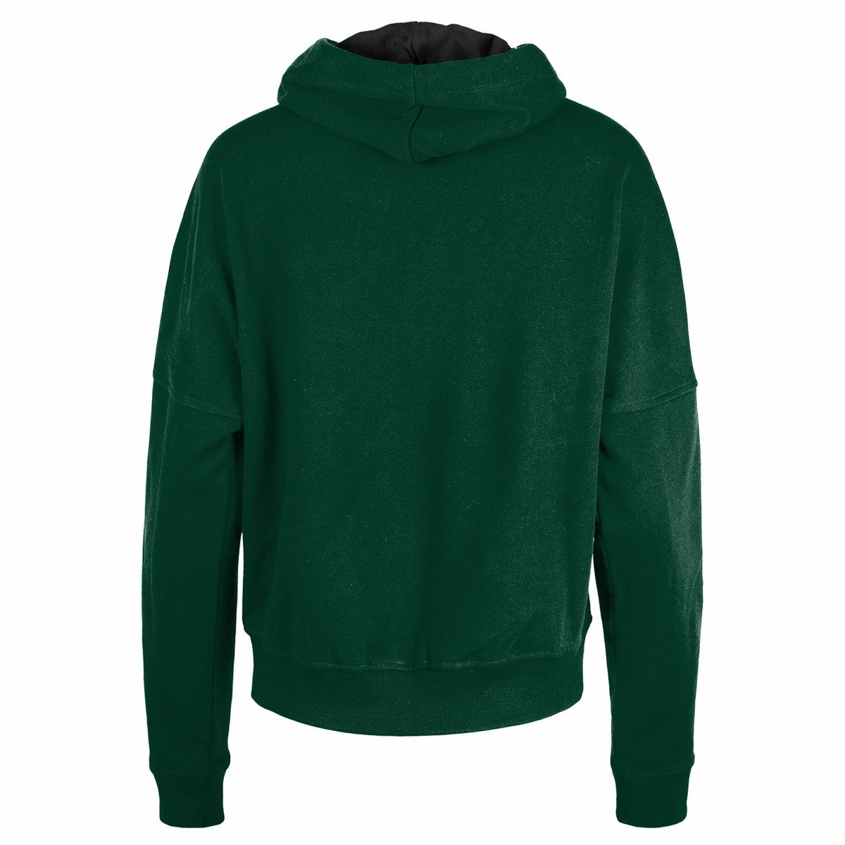 New Era Milwaukee Bucks Women's Boxy Pullover Hoodie Hunter Green