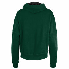 New Era Milwaukee Bucks Women's Boxy Pullover Hoodie Hunter Green