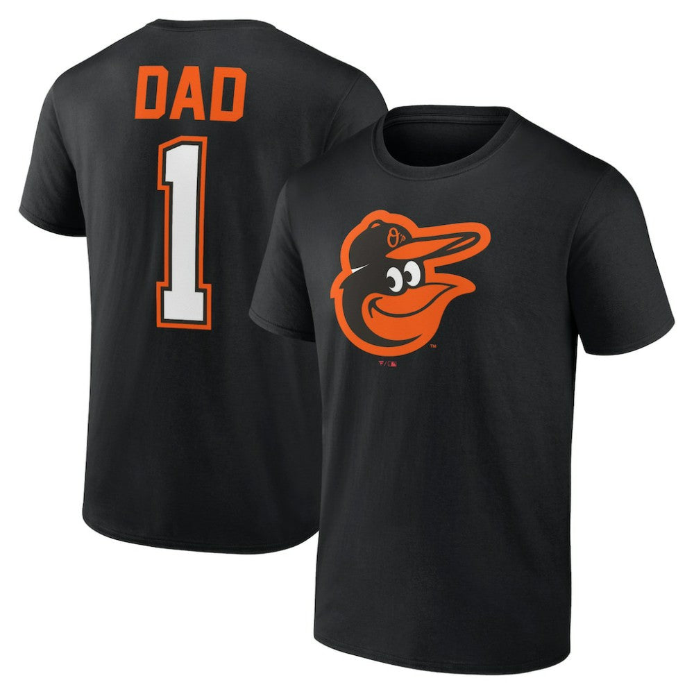 Baltimore Orioles Father's Day #1 Dad T-Shirt for sale