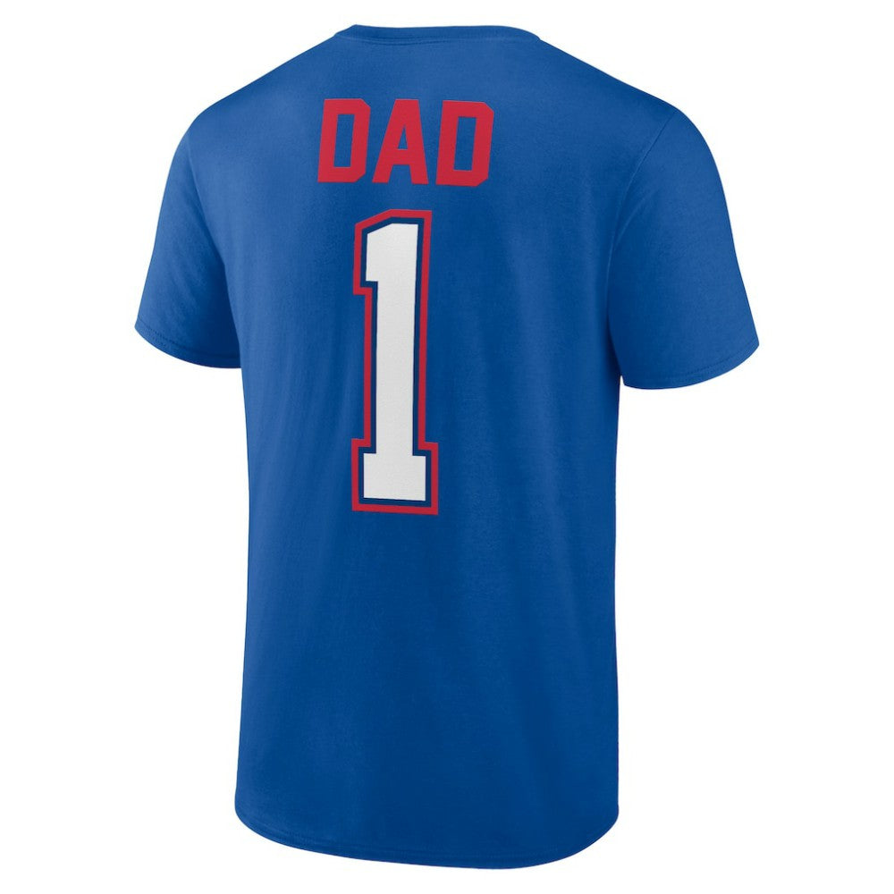Chicago Cubs Father's Day #1 Dad T-Shirt Outlet