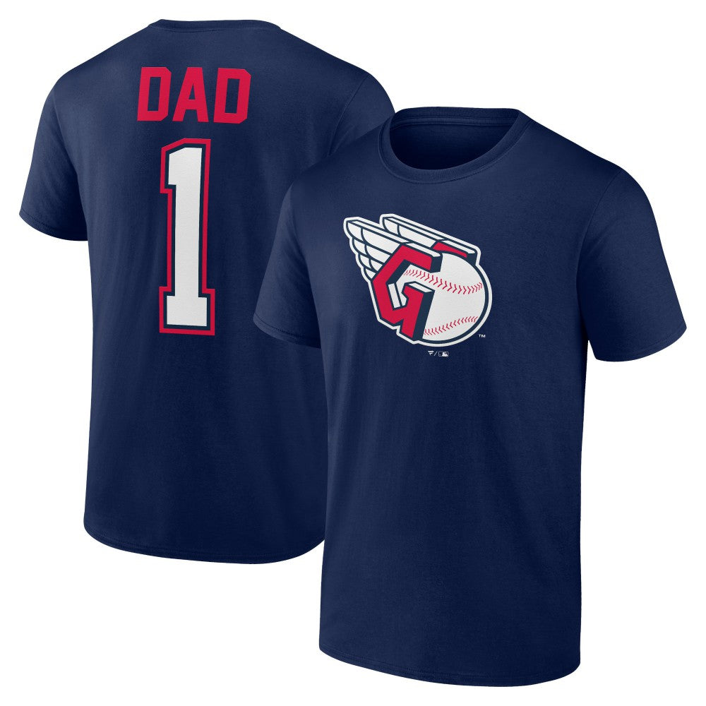 Cleveland Guardians Father's Day #1 Dad T-Shirt Online