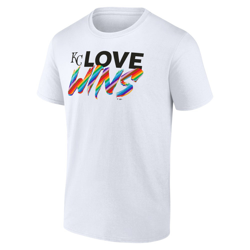 Kansas City Royals Love Wins T-Shirt for sale