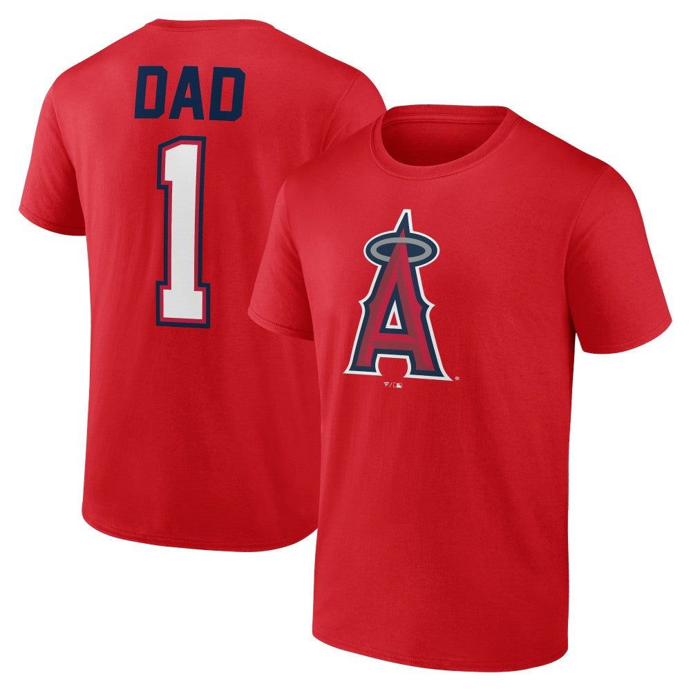 Los Angeles Angels Father's Day #1 Dad T-Shirt Near Me