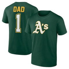 Athletics Father's Day #1 Dad T-Shirt Near Me