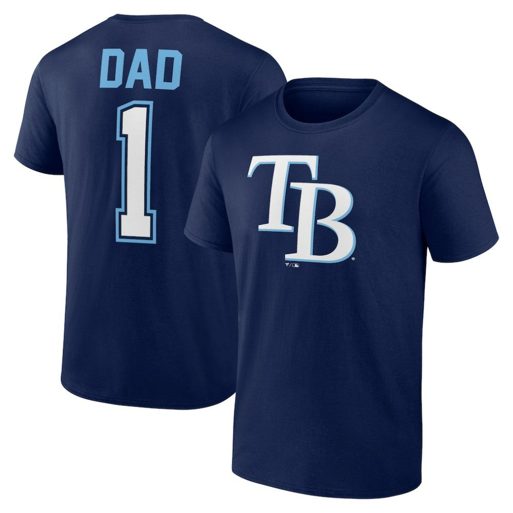 Tampa Bay Rays Father's Day #1 Dad T-Shirt Online