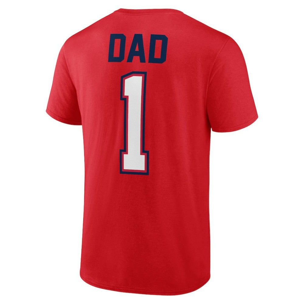 Washington Nationals Father's Day #1 Dad T-Shirt Discount