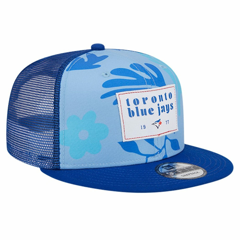Toronto Blue Jays New Era Bikini Bottom Trucker 9FIFTY Snapback Hat for sale