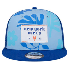 New York Mets New Era Bikini Bottom Trucker 9FIFTY Snapback Hat Discount