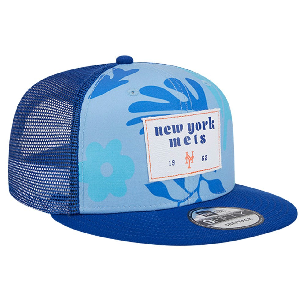 New York Mets New Era Bikini Bottom Trucker 9FIFTY Snapback Hat Discount