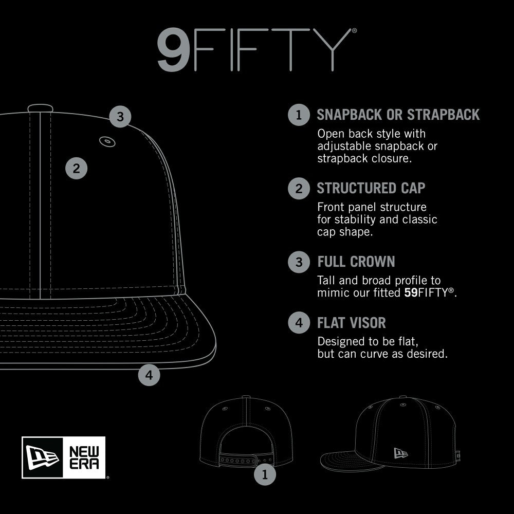 New York Mets New Era Bikini Bottom Trucker 9FIFTY Snapback Hat Discount