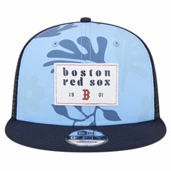 Boston Red Sox New Era Bikini Bottom Trucker 9FIFTY Snapback Hat for sale