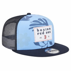 Boston Red Sox New Era Bikini Bottom Trucker 9FIFTY Snapback Hat for sale