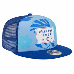 Chicago Cubs New Era Bikini Bottom Trucker 9FIFTY Snapback Hat Online