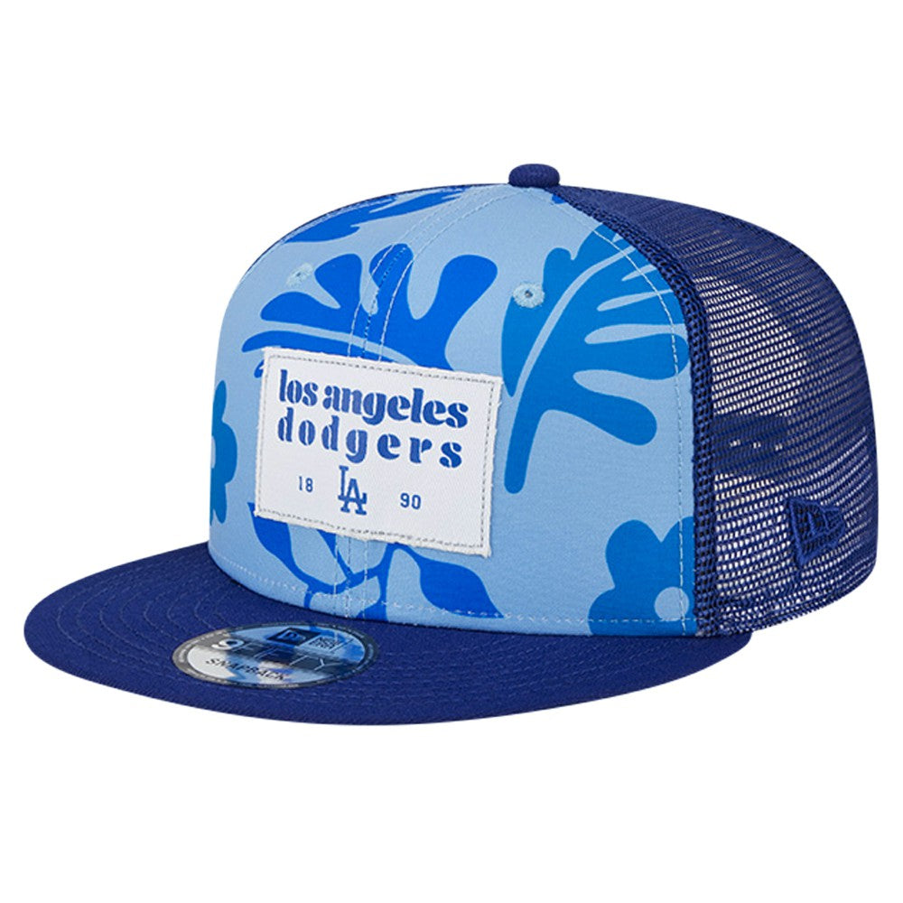 Los Angeles Dodgers New Era Bikini Bottom Trucker 9FIFTY Snapback Hat Outlet