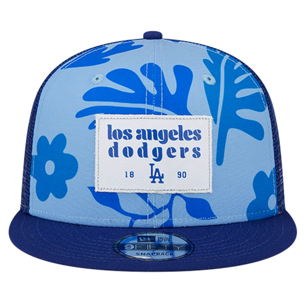 Los Angeles Dodgers New Era Bikini Bottom Trucker 9FIFTY Snapback Hat Outlet