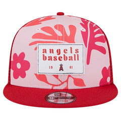 Los Angeles Angels New Era Bikini Bottom Trucker 9FIFTY Snapback Hat Discount