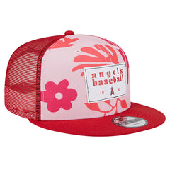 Los Angeles Angels New Era Bikini Bottom Trucker 9FIFTY Snapback Hat Discount