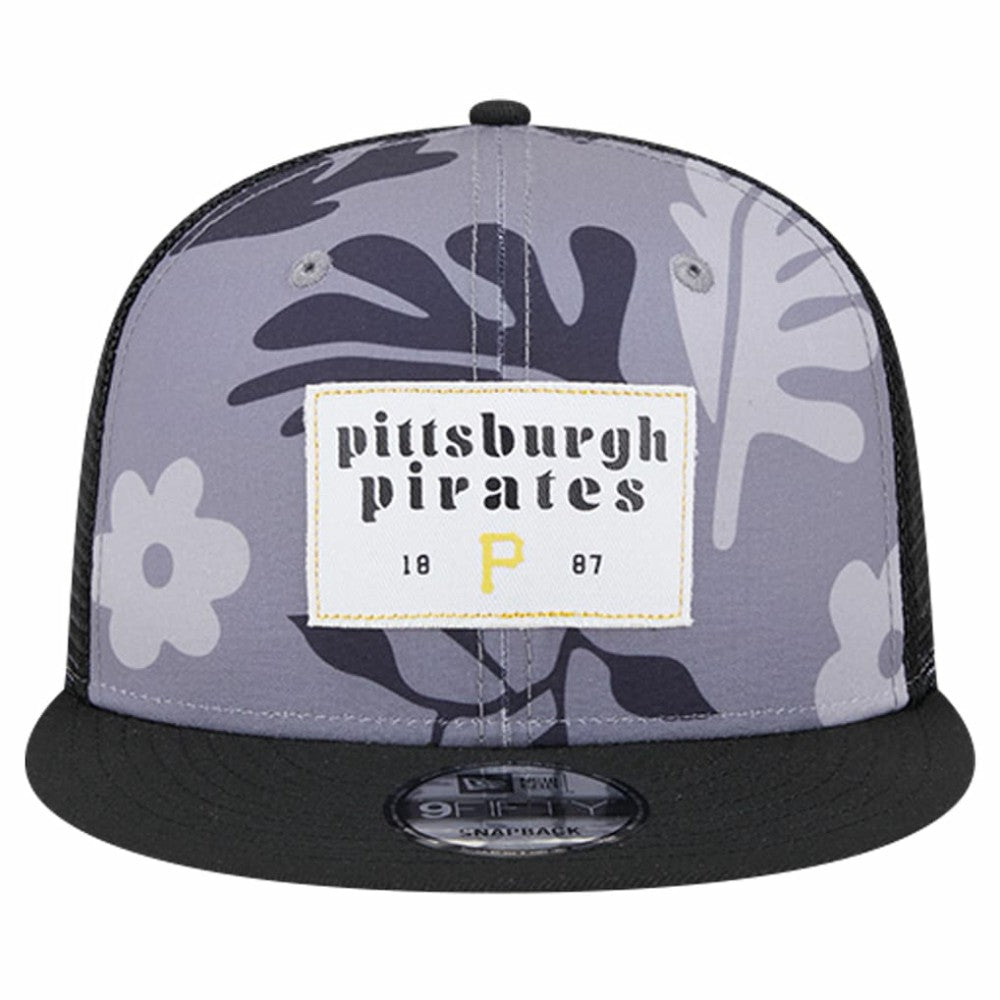 Pittsburgh Pirates New Era Bikini Bottom Trucker 9FIFTY Snapback Hat Discount