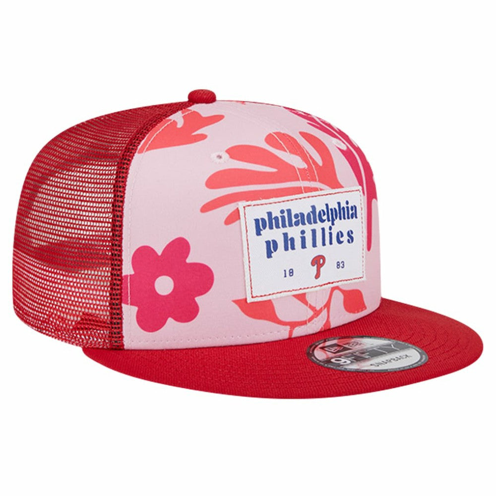 Philadelphia Phillies New Era Bikini Bottom Trucker 9FIFTY Snapback Hat Online