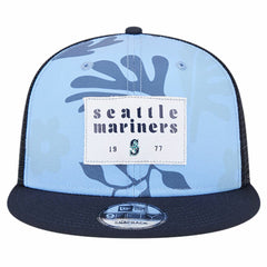 Seattle Mariners New Era Bikini Bottom Trucker 9FIFTY Snapback Hat Outlet