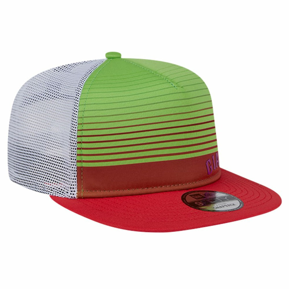 San Francisco Giants New Era Neon Horizon A-Frame Trucker 9FIFTY Snapback Hat Online