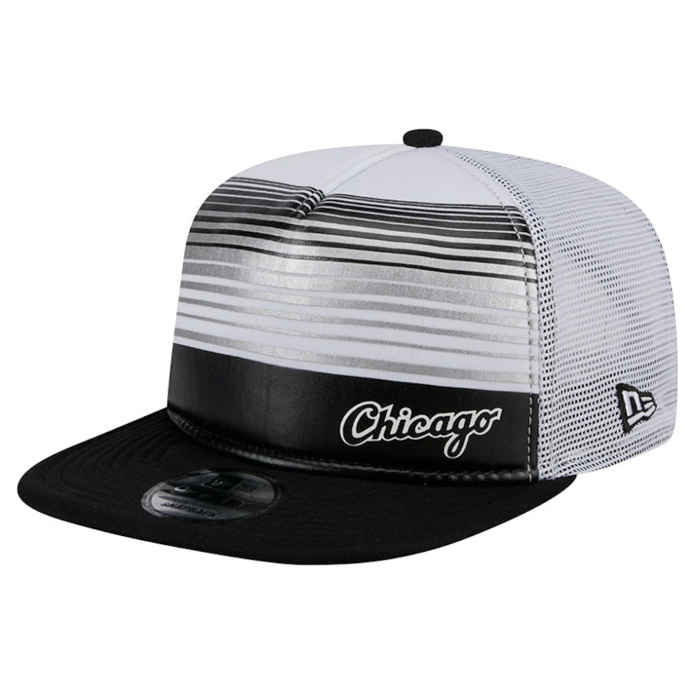 Chicago White Sox New Era Team Horizon 9FIFTY A-Frame Trucker Snapback Hat Discount
