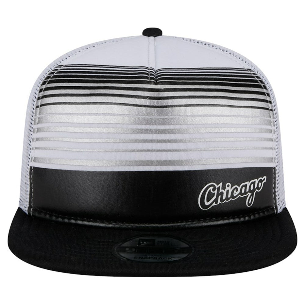 Chicago White Sox New Era Team Horizon 9FIFTY A-Frame Trucker Snapback Hat Discount