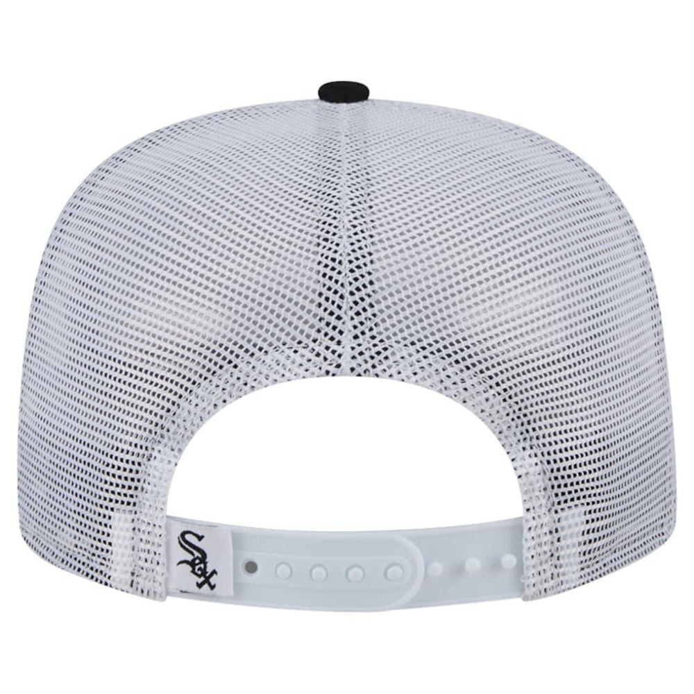 Chicago White Sox New Era Team Horizon 9FIFTY A-Frame Trucker Snapback Hat Discount