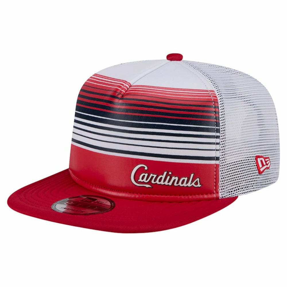 St. Louis Cardinals New Era Team Horizon 9FIFTY A-Frame Trucker Snapback Hat for sale