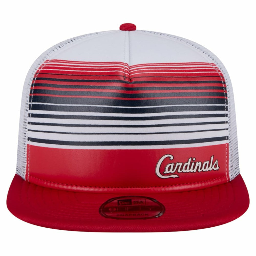 St. Louis Cardinals New Era Team Horizon 9FIFTY A-Frame Trucker Snapback Hat for sale