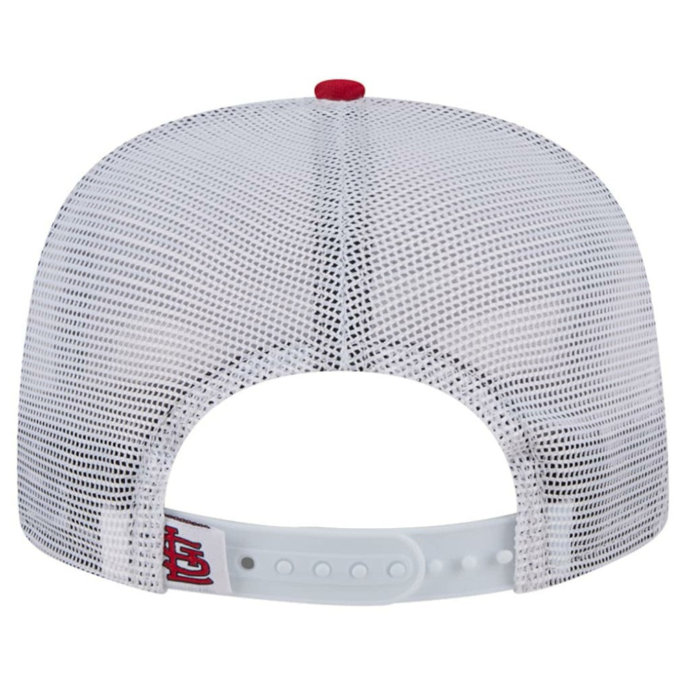 St. Louis Cardinals New Era Team Horizon 9FIFTY A-Frame Trucker Snapback Hat for sale