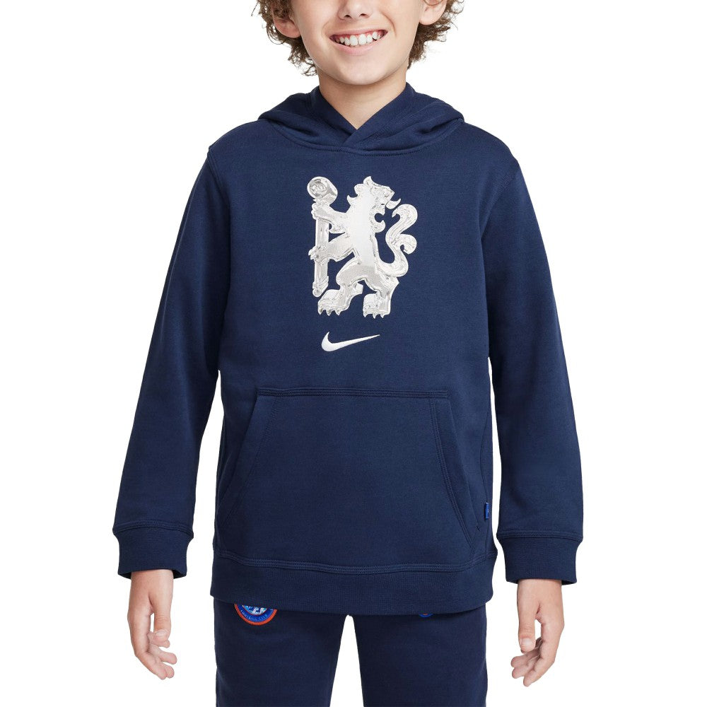 Nike - Chelsea Youth Club Pullover Hoodie - Navy