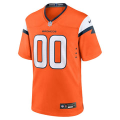 Denver Broncos Mile High Collection Custom Game Jersey - Orange - Nike
