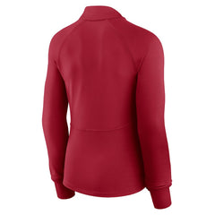San Francisco 49ers Women's Elements Quarter-Zip Jacket - Scarlet - Fanatics