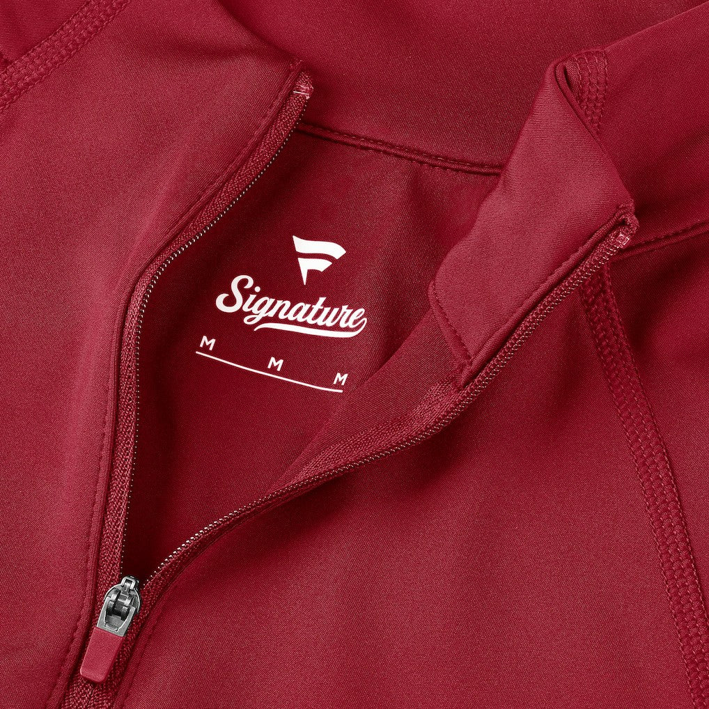 San Francisco 49ers Women's Elements Quarter-Zip Jacket - Scarlet - Fanatics