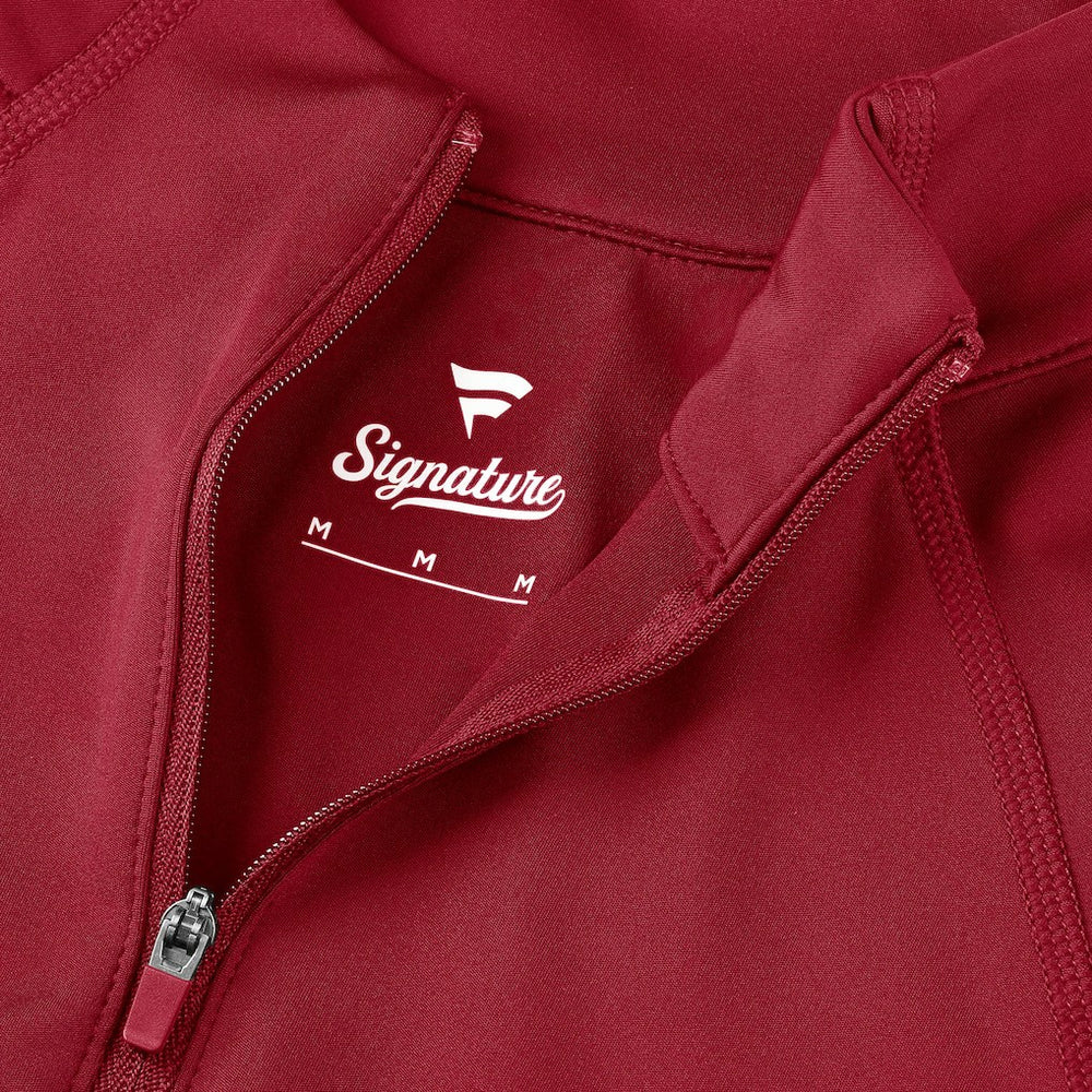 San Francisco 49ers Women's Elements Quarter-Zip Jacket - Scarlet - Fanatics